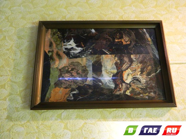 Карта СССР сделана из орской яшмы Карта СССР сделана из орской яшмы