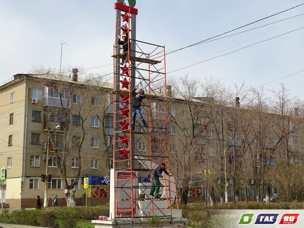 Звездный обелиск обновляется. Надолго ли?
