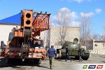Гайский танк поднялся на пьедестал