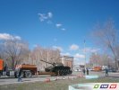 Гайский танк поднялся на пьедестал