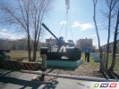 Гайский танк поднялся на пьедестал