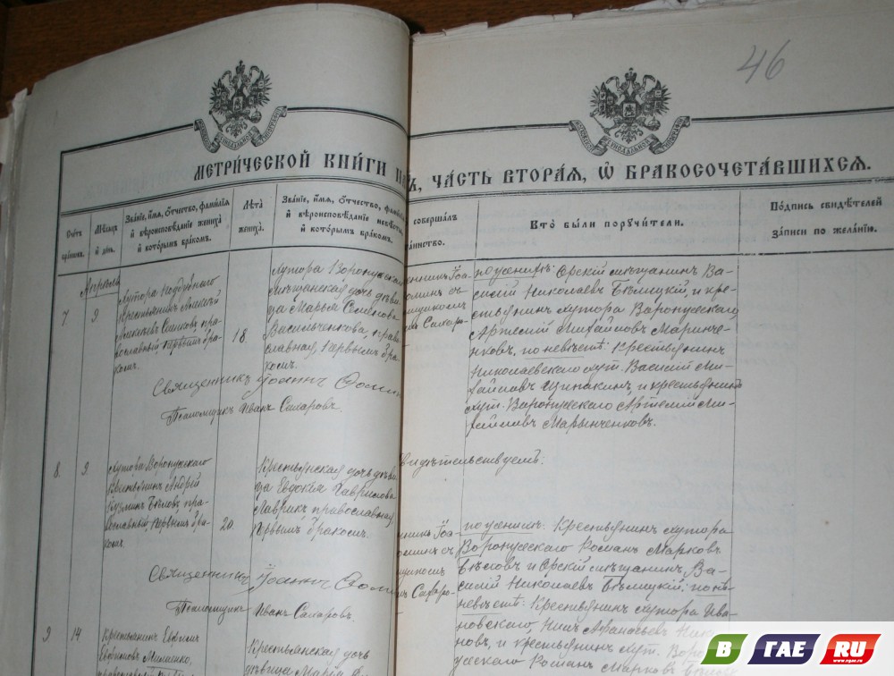 В Городском архиве Гая хранятся автографы диакона Павла Правдухина, отца известного писателя