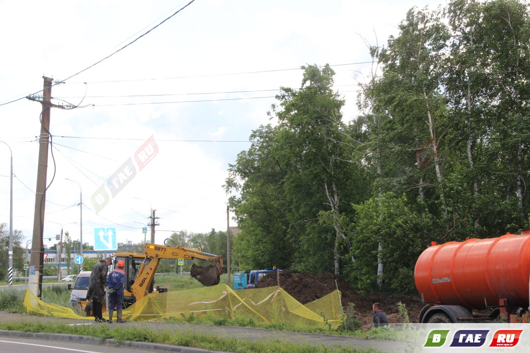 На трубопроводе завершены ремонтные работы. Возобновляется подача воды в квартиры гайчан