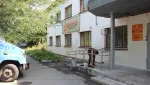 Идет ремонт фасада военного комиссариата