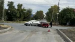 На ул. Челябинской не разъехались два автомобиля