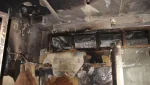 В «старой» больнице вспыхнуло пламя